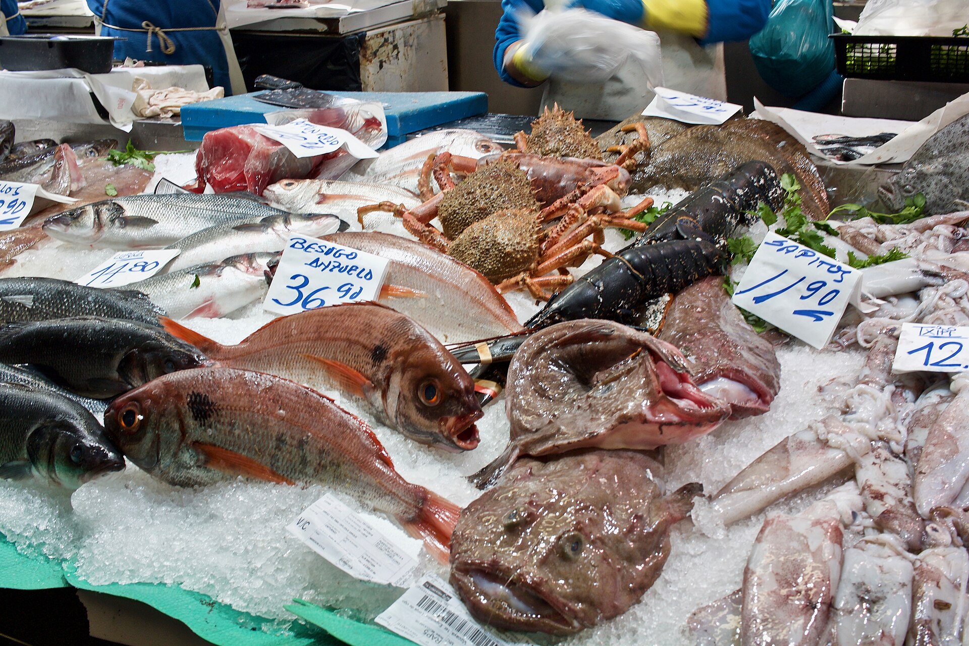 Mercado de la Ribera aan de Nervión