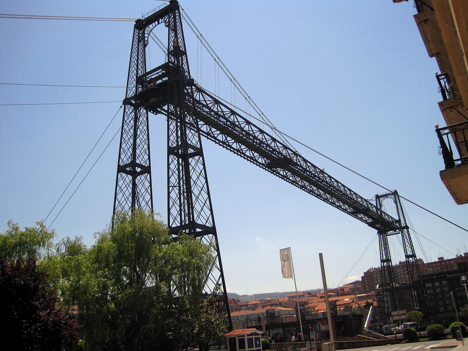 Puente Bizkaia, de hangbrug van Vizcaya