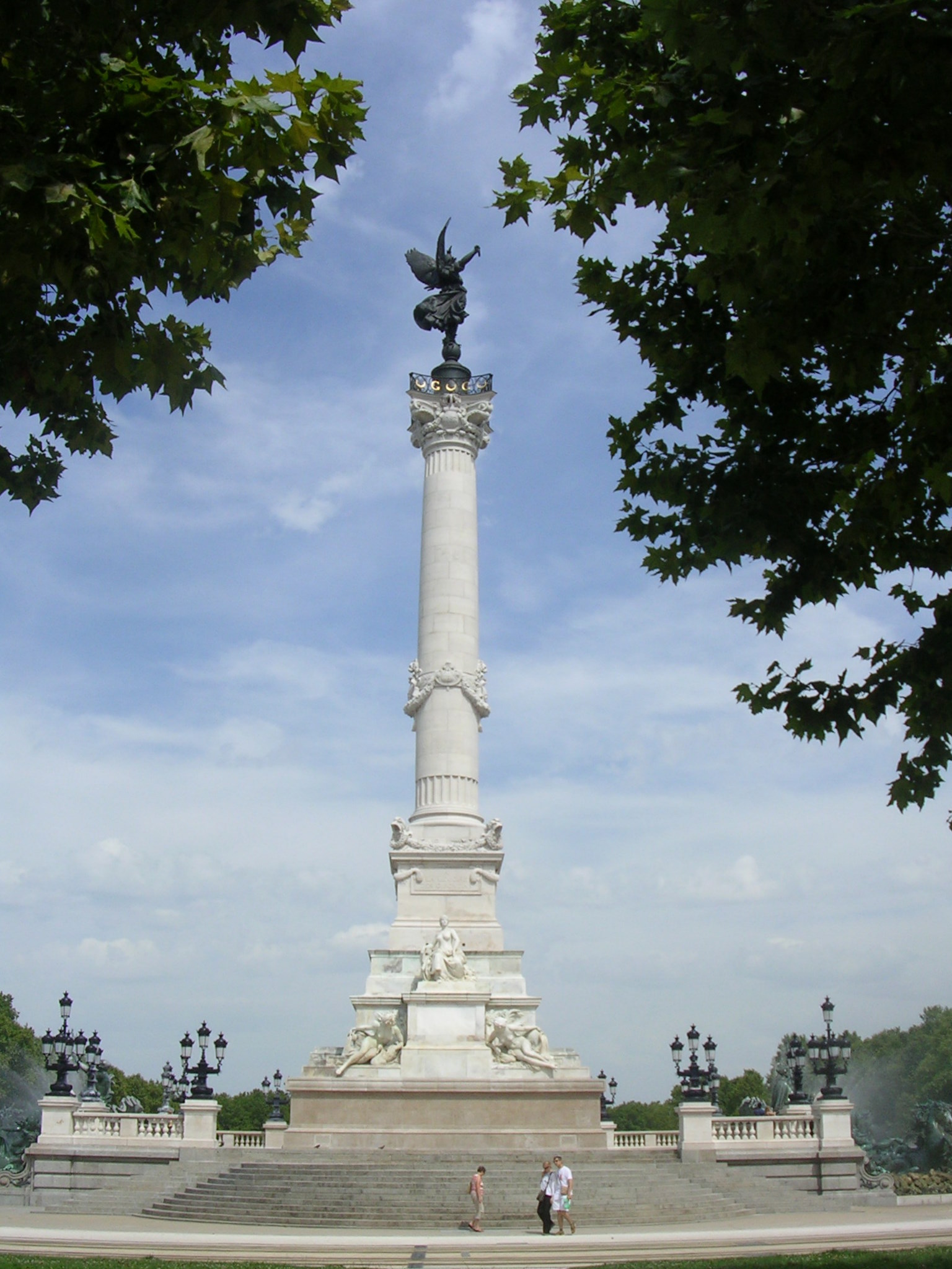 Monument aux Girondins op de Esplanade des Quinconces