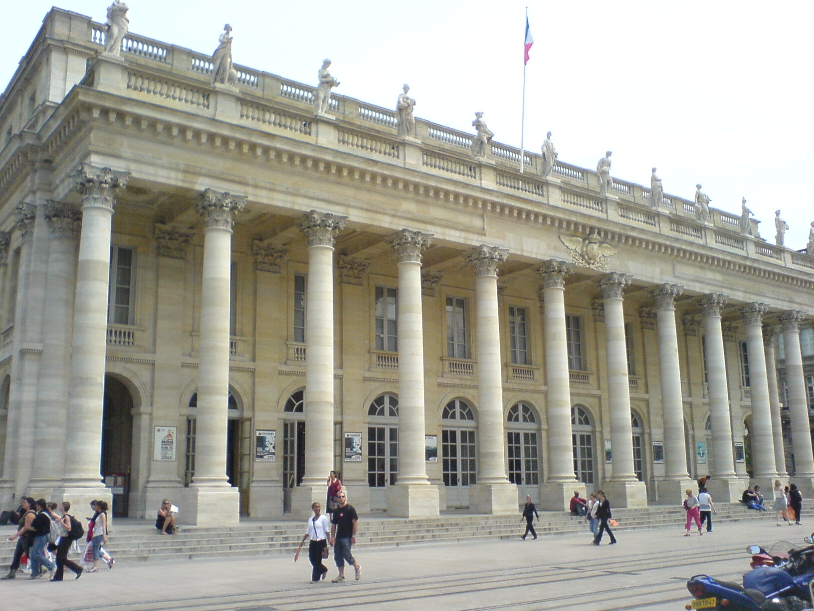 Het Grand Théâtre van Bordeaux