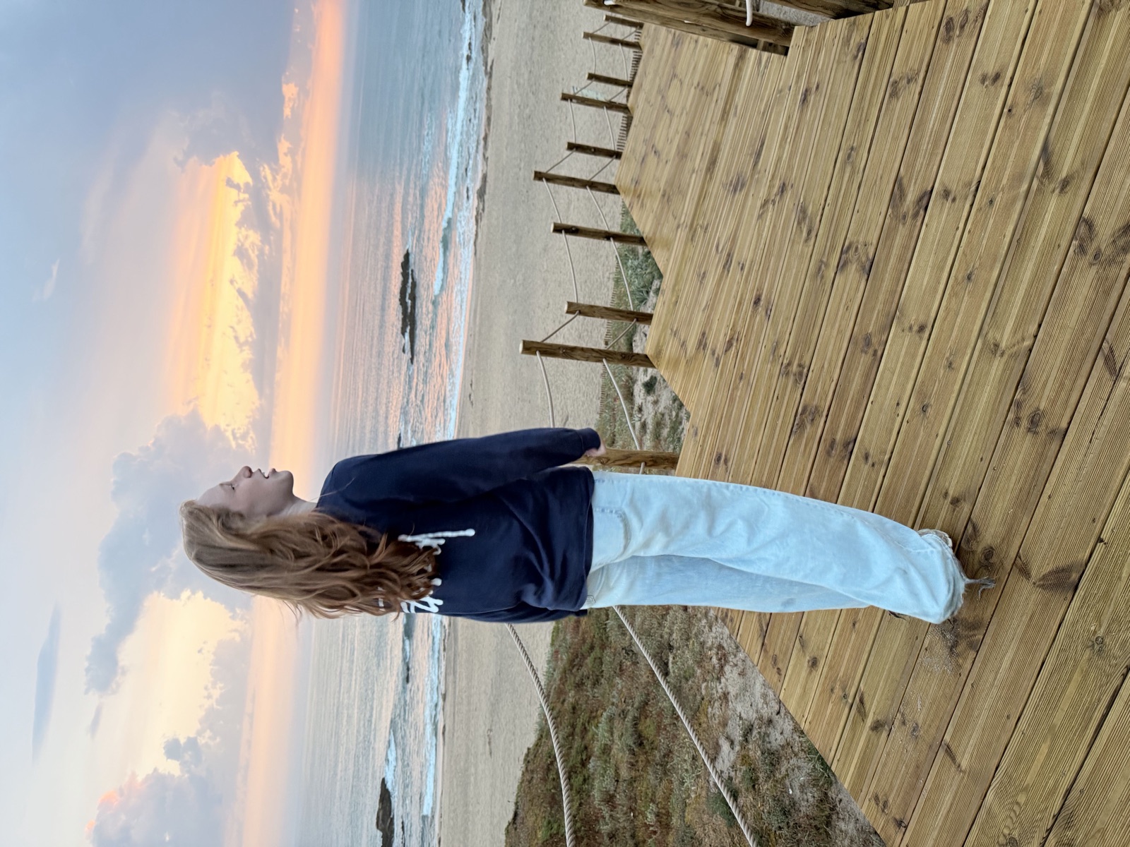 Laatste licht aan de Atlantische kust